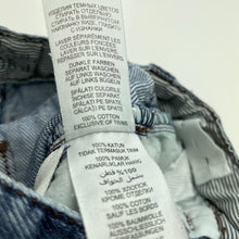 Load image into Gallery viewer, Boys Junior J, denim pants, adjustable, Inside leg: 28.5cm, FUC, size 1,  