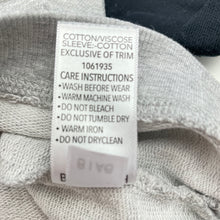 Load image into Gallery viewer, Boys Dymples, grey &amp; black short sleeve top, EUC, size 0,  