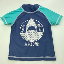 Load image into Gallery viewer, Boys H&amp;T, short sleeve rashie / swim top, GUC, size 1,  
