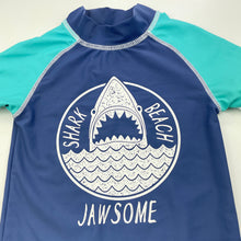 Load image into Gallery viewer, Boys H&amp;T, short sleeve rashie / swim top, GUC, size 1,  