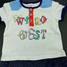 Load image into Gallery viewer, Boys Baby Berry, cotton romper, EUC, size 0,  