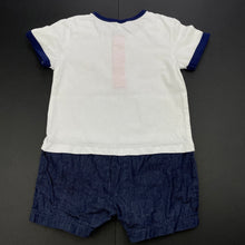 Load image into Gallery viewer, Boys Baby Berry, cotton romper, EUC, size 0,  