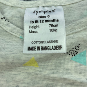 Girls Dymples, stretchy long sleeve top, EUC, size 0,  