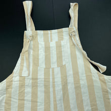 Load image into Gallery viewer, Girls KID, striped cotton overalls / playsuit, EUC, size 10,  