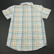 Load image into Gallery viewer, Boys Target, checked lightweight cotton short sleeve shirt, EUC, size 7,  