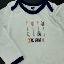 Load image into Gallery viewer, Boys HB, white cotton sleepsack, L: 58cm, EUC, size 000-00,  