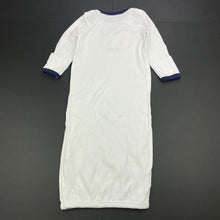 Load image into Gallery viewer, Boys HB, white cotton sleepsack, L: 58cm, EUC, size 000-00,  