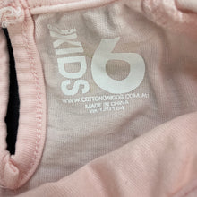 Load image into Gallery viewer, Girls Cotton On, pink &amp; gold star casual dress, FUC, size 6, L: 56cm