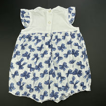 Load image into Gallery viewer, Girls Faggotino, lightweight cotton romper, FUC, size 00,  