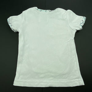 Boys Baby Baby, padded cotton t-shirt / top, dog, GUC, size 000,  