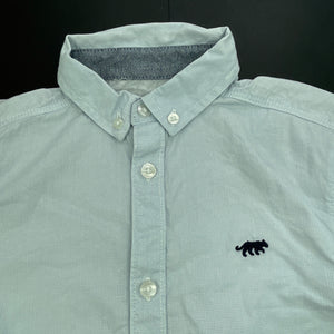 Boys Target, blue cotton long sleeve shirt, FUC, size 7,  