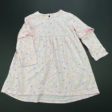 Load image into Gallery viewer, Girls Target, pink cotton casual dress, FUC, size 1, L: 41cm