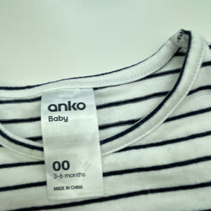 Girls Anko, spliced casual dress, FUC, size 00, L: 36cm