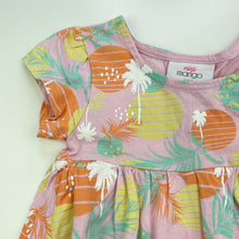 Load image into Gallery viewer, Girls Mango, cotton casual dress, GUC, size 0, L: 38cm