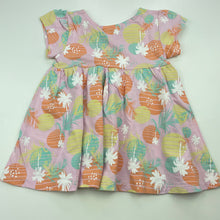 Load image into Gallery viewer, Girls Mango, cotton casual dress, GUC, size 0, L: 38cm