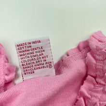 Load image into Gallery viewer, Girls H&amp;T, pink cotton top, GUC, size 000,  