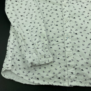 Boys B Collection, lightweight cotton long sleeve shirt, FUC, size 7,  