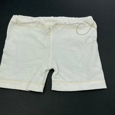unisex Hum, stretchy shorts, elasticated, GUC, size 000,  