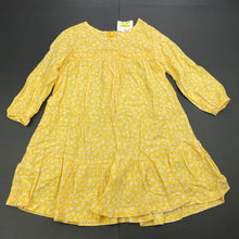 Load image into Gallery viewer, Girls KID, lightweight long sleeve casual dress, NEW, size 1, L: 47cm