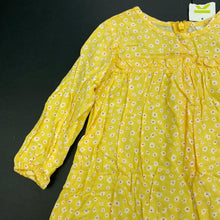 Load image into Gallery viewer, Girls KID, lightweight long sleeve casual dress, NEW, size 1, L: 47cm