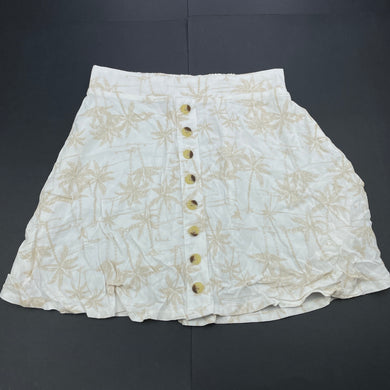 Girls Anko, lightweight casual skirt, elasticated, L: 37cm, EUC, size 10,  
