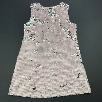 Girls We Can Exclusive, lined sequin party dress, GUC, size 2, L: 45cm