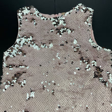Load image into Gallery viewer, Girls We Can Exclusive, lined sequin party dress, GUC, size 2, L: 45cm