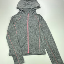 Load image into Gallery viewer, Girls Anko, lightweight zip up hooded top, EUC, size 8,  