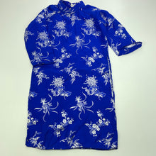 Load image into Gallery viewer, Girls lightweight, floral tunic top, L: 53cm, EUC, size 3,  