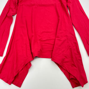 Girls Target, red stretchy long sleeve top, GUC, size 5,  