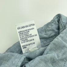 Load image into Gallery viewer, Boys Anko, linen / cotton short sleeve shirt, EUC, size 8,  