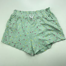 Load image into Gallery viewer, Girls Kids &amp; Co, green cotton shorts, elasticated, EUC, size 6,  