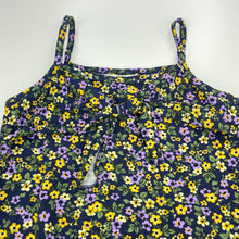Load image into Gallery viewer, Girls Mango, floral cotton casual summer dress, EUC, size 3, L: 50cm