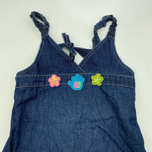 Load image into Gallery viewer, Girls Hi-5, denim casual summer dress, EUC, size 7, L: 77cm