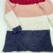 Load image into Gallery viewer, Girls Anko, soft stretchy longline sweater / jumper, L: 46cm, EUC, size 3,  