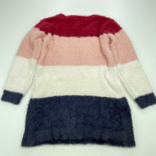 Load image into Gallery viewer, Girls Anko, soft stretchy longline sweater / jumper, L: 46cm, EUC, size 3,  