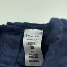 Load image into Gallery viewer, Girls Tiny Little Wonders, lined cotton top, EUC, size 000,  