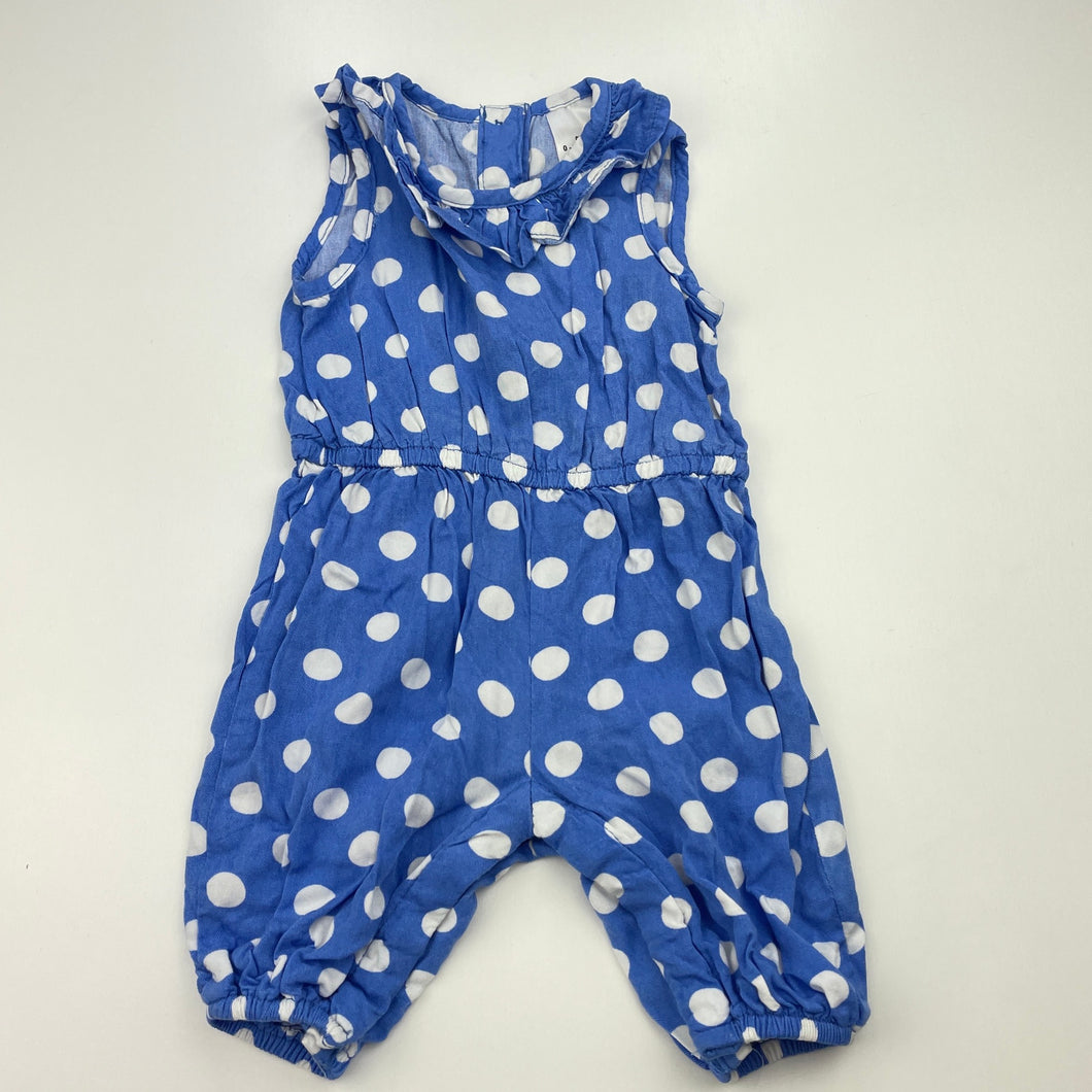Girls Target, lightweight romper / jumpsuit, GUC, size 000,  
