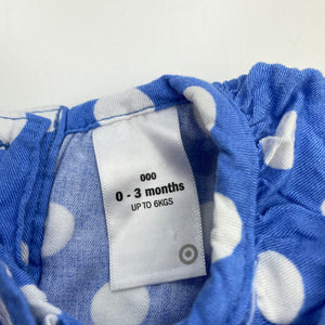 Girls Target, lightweight romper / jumpsuit, GUC, size 000,  
