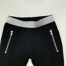 Load image into Gallery viewer, Girls Dymples, black pants / bottom, elasticated, GUC, size 00,  