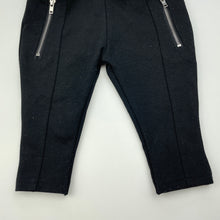 Load image into Gallery viewer, Girls Dymples, black pants / bottom, elasticated, GUC, size 00,  
