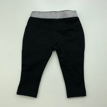 Load image into Gallery viewer, Girls Dymples, black pants / bottom, elasticated, GUC, size 00,  