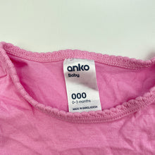 Load image into Gallery viewer, Girls Anko, pink cotton t-shirt top, GUC, size 000,  