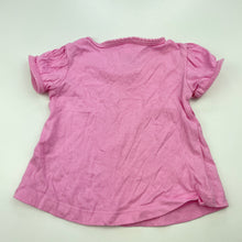 Load image into Gallery viewer, Girls Anko, pink cotton t-shirt top, GUC, size 000,  