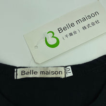 Load image into Gallery viewer, Boys Belle Maison, black cotton t-shirt / top, NEW, size 00,  