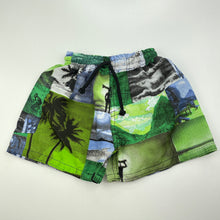 Load image into Gallery viewer, Boys lightweight, board shorts, elasticated, EUC, size 1,  