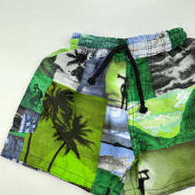 Load image into Gallery viewer, Boys lightweight, board shorts, elasticated, EUC, size 1,  