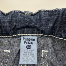 Load image into Gallery viewer, Girls Pumpkin Patch, stretch denim shorts, adjustable, GUC, size 10,  