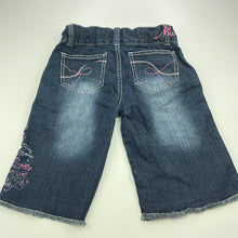 Load image into Gallery viewer, Girls Pumpkin Patch, stretch denim shorts, adjustable, GUC, size 10,  