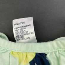 Load image into Gallery viewer, Girls Anko, mint cotton summer romper, pineapples, EUC, size 0000,  